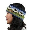 Pachamama Ladies Wool Fleece Lined Ear Warmers Hand Knitted Cute