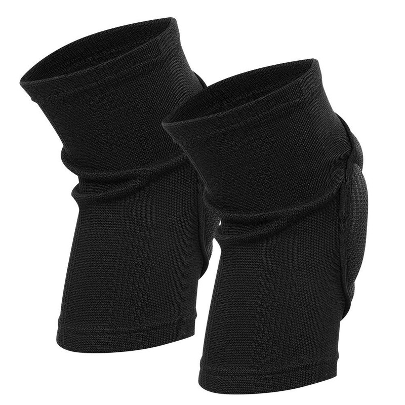 Rodilleras de Espuma para Deportes, Negro, Mediano