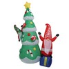 1.8m Dwarf and Christmas Tree Inflatable Decoration IP44 Christmas Outdoor