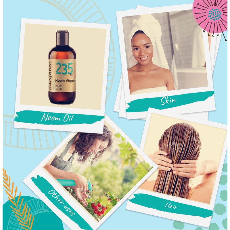 Naissance Neem Oil, Native (Neem Oil) (No. 235) 250 ml