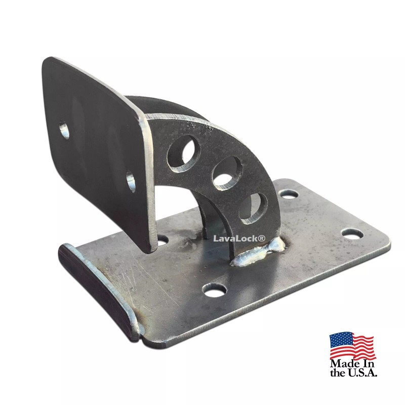 LavaLock® UDS Wheel Caster Mount Kit - Ugly Drum Smoker