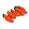Rabbit Loofah Carrot Toys Natural Funny Teeth Grinding Bite Resistance
