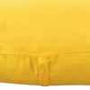 Thmyo paquete de 2 fundas para almohadas cuadradas de algodón