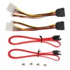 2.5in Internal HDD Enclosure Dual Bay SATA II Interface 7mm