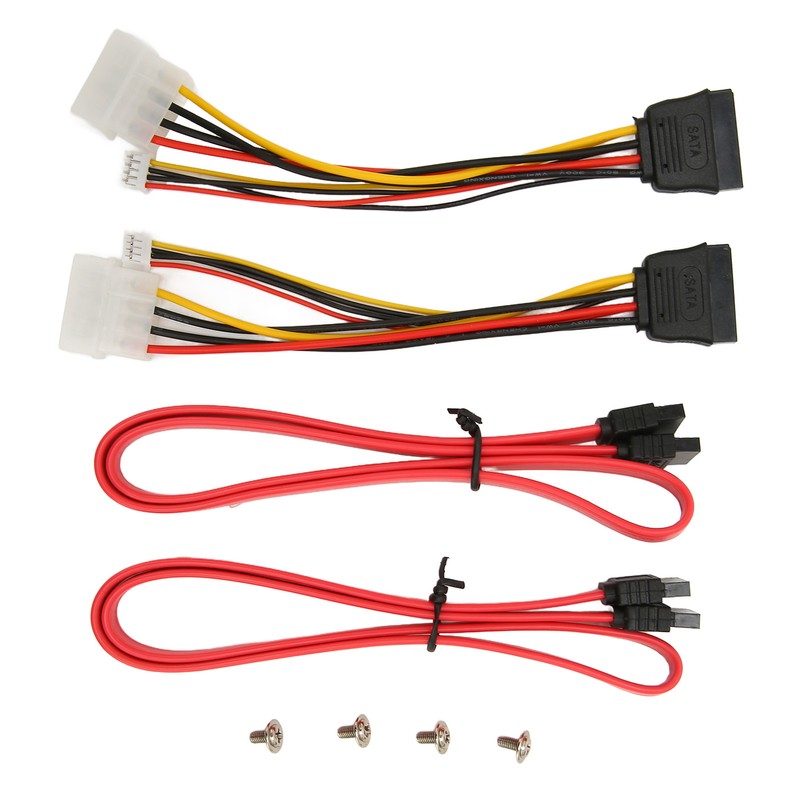 2.5in Internal HDD Enclosure Dual Bay SATA II Interface 7mm
