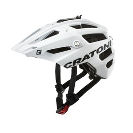 Cratoni AllTrack Helmet, White, M/L | 58-61 cm
