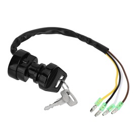 M MATI Ignition Key Switch for Kawasaki Bayou 185 KLF185 1985 1986 1987 1988 27005-1112 27005-1125 27005-1124