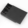 VWEICYY 2 PCS 4 AA Battery Holder with USB Port,