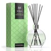 Gardenia Blossom Scented Reed Diffuser Set with 8 Rattan Diffuser