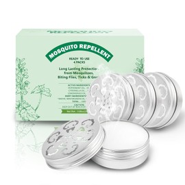 Mosquito Repellent, Peppermint Oil to Repel Mosquito, Ticks, Gnats and Pest, Insect Repellent for Indoor and Outdoor, 4 Pack