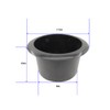 2 Pcs Sofa Cup Holder Replacement Recessed Plastic Cup Drink