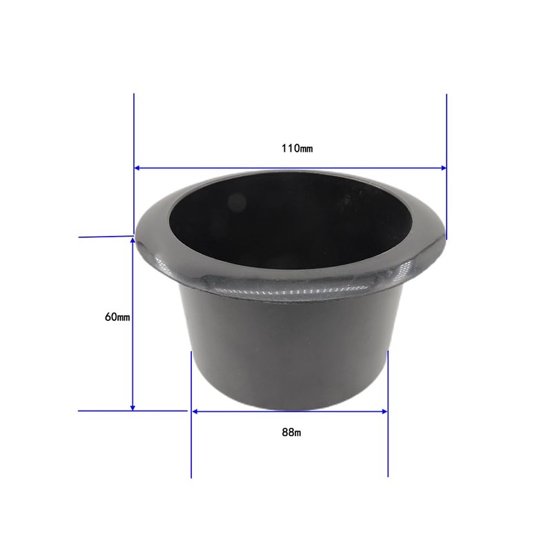 2 Pcs Sofa Cup Holder Replacement Recessed Plastic Cup Drink