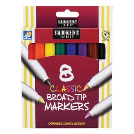 Sargent Art 22-1530 Marcador de punta ancha clásico de 8 unidades
