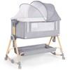 FYYWBABY Baby Bassinet 4 in 1,Baby Bedside Bassinet with Diaper