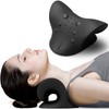 EZSIDE Neck Stretcher, Relaxation Pillow for Neck (Black)