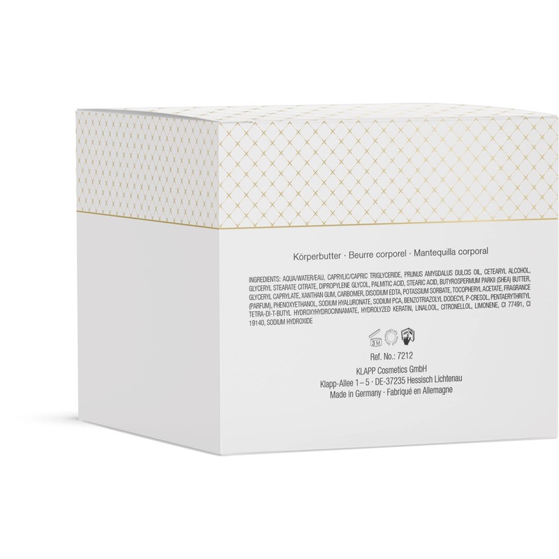 KLAPP Cosmetics Cashmere Body Butter 200 ml
