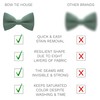 Bow Tie House Classic Pre-Tied Bow Tie Set Formal Pocket