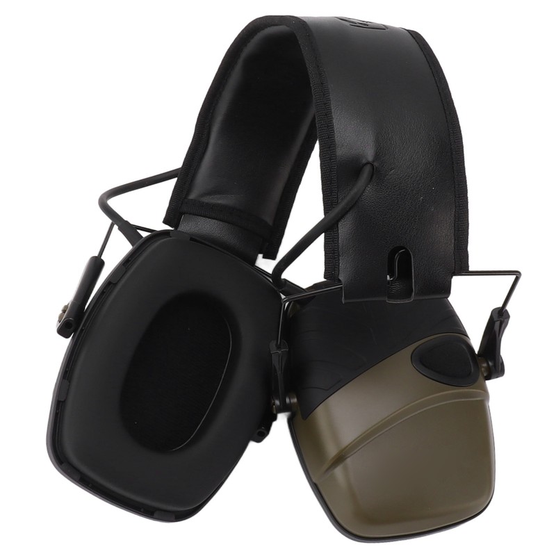 Walker Electronic Earmuffs Noise Cancellation Folding Hearing Protection Adjustable Earmuffs