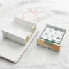 Rose Gold Sticky Notes Memo Holder with 300pcs Note Sticky