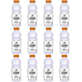 Gatorade Zero Sugar Thirst Quencher, Glacier Cherry, 20 Fl Oz (Pack of 12)