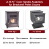 Hiorucet A-H-KIT Door Handle Assembly Compatible with Breckwell Pellet Stoves