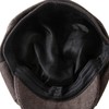 Lanzom Mens Newsboy Cap High Woolen Tweed Gatsby Hat Ivy