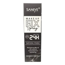 Fijador Maquillaje Saniye Fix Larga Duración Control Brillo