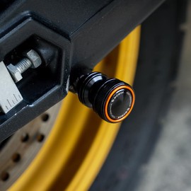 MOWOK Fits For 150NK 250NK 250SR 400NK 650NK 400GT 650TR-G 650MT 800MT Accessories Motorcycle M10 Swingarm Spools Slider Stand (Black)