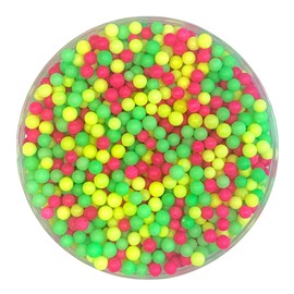 COOL MOM SPRINKLES Neon Bead Sprinkles Medley (4 oz.) – Glow Under UV Light Sprinkles Themed for Decorating Cakes, Cupcakes, Cookies & Desserts – Mixed in the USA/Gluten-Free