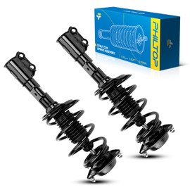 PHILTOP Front Struts Assembly for 2011-2016 Elantra Sedan, 172708/172709 Complete Struts and Shocks Absorber Assembly,Quick Suspension Loaded Struts with Coil Spring