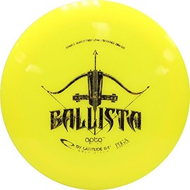 Latitude 64 Ballista Disc Golf Long Distance Driver - Opto Line - Stable and Super-Fast - Colors May Vary - 173-176 Grams