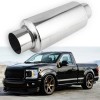 KEEPDSGN 3" Inlet/3" Outlet Exhaust Muffler Resonator Deep Tone For