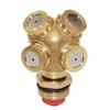 beduan Sprinkler Mister Head 1/2" NPT Brass 4 Holes Garden