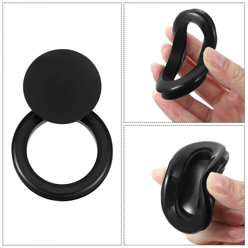 Maitys 4 Pieces Silicone Patio Table Umbrella Hole Ring Plug