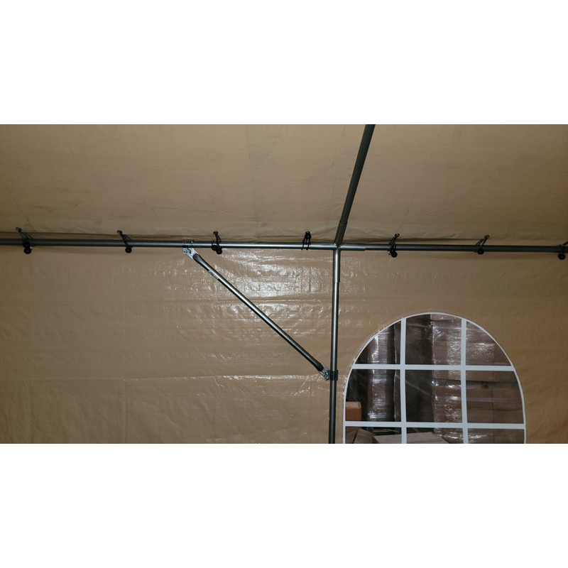 40” Extra Long Angled Canopy Bar Brace Frame Support Bracket
