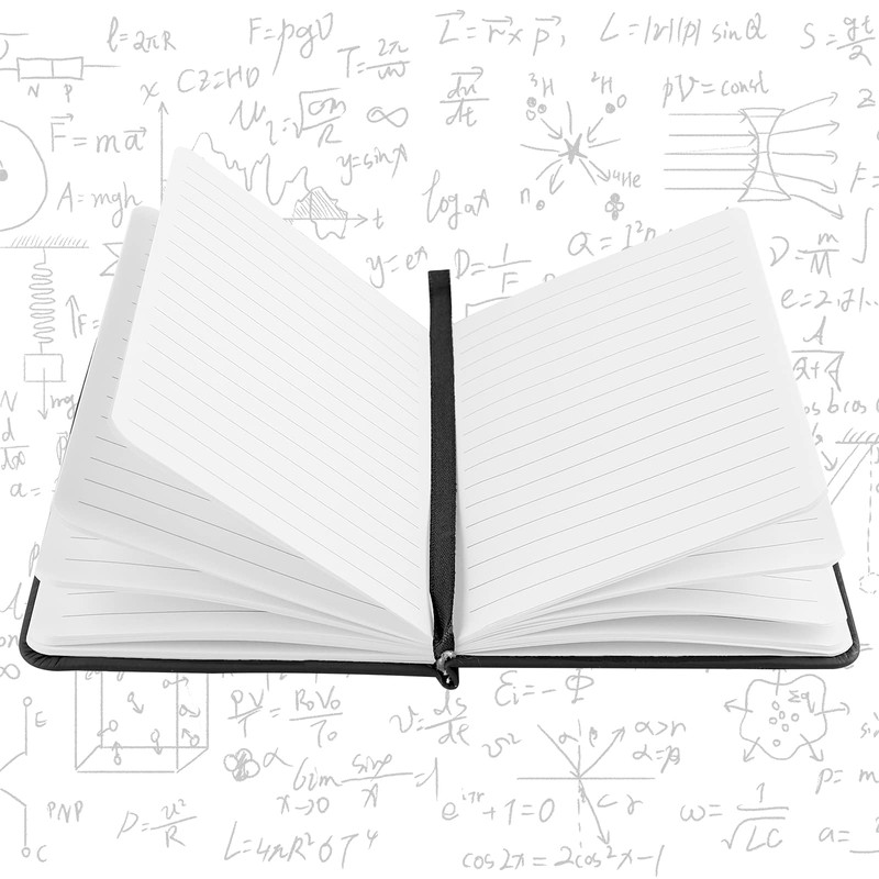 A6 Notebooks, Pocket Notebook Note Pads Small Notebooks Hardback Notebook