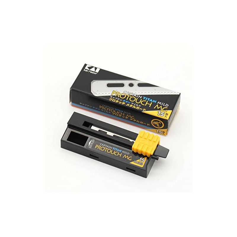 Kai Captain Titanium Mild Pro Touch Metal Guards 15 x