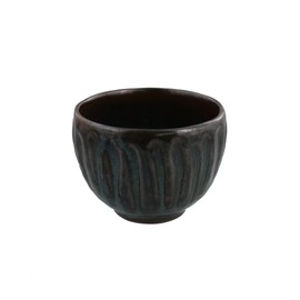 Tableware East km-B1-1007-002 Loose Bowl of Handmade Earth, Kurokyun Kiln
