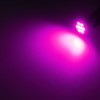 GLOFE T10 194 168 Pink Purple LED Dash Instrument Lights