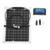 Solar Panel Monocrystal Solar Cell Panel Controller Kit 30W 18V