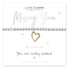 Life Charms I'm Missing You bracelet