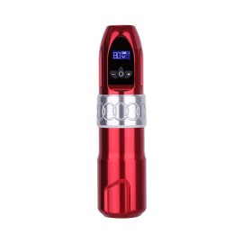YILONG Wireless Tattoo Pen F1 Machine Coreless Motor Rechargable Battery YILONG - Red