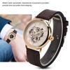 FORSINING Fashionable Wrist Watch Mechanical Semi Automatic Hollow Pattern Men's
