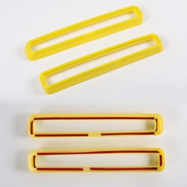 Voodonala for Challenger Front Grille Inserts for 2015-2022 Dodge Challenger Accessories, ABS Yellow 2pcs