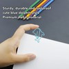 100Pcs Cute Paper Clips Blue Dolphin Style Exquisite Color Strong