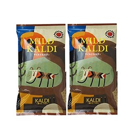 Mild Caldi Filter Medium Ground No. 8 Powdered Roasted Coffee, 7.1 oz (200 g), Set of 2