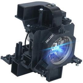 QUJXU POA-LMP136 Assembly with Genuine OEM Bulb Inside Projector Lamp Assembly with Original Bulb Inside Compatible with Sanyo PLC-WM5500 PLC-WM5500L PLC-XM150 PLC-XM150L PLC-ZM5000 PLC-ZM5000L