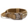 Tactical Dog Collar, Military Nylon Dog Collar Thick with Handle