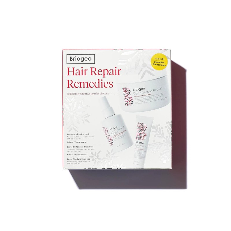 Briogeo Hair Repair Remedies Gift Set 3 piece NIB $58