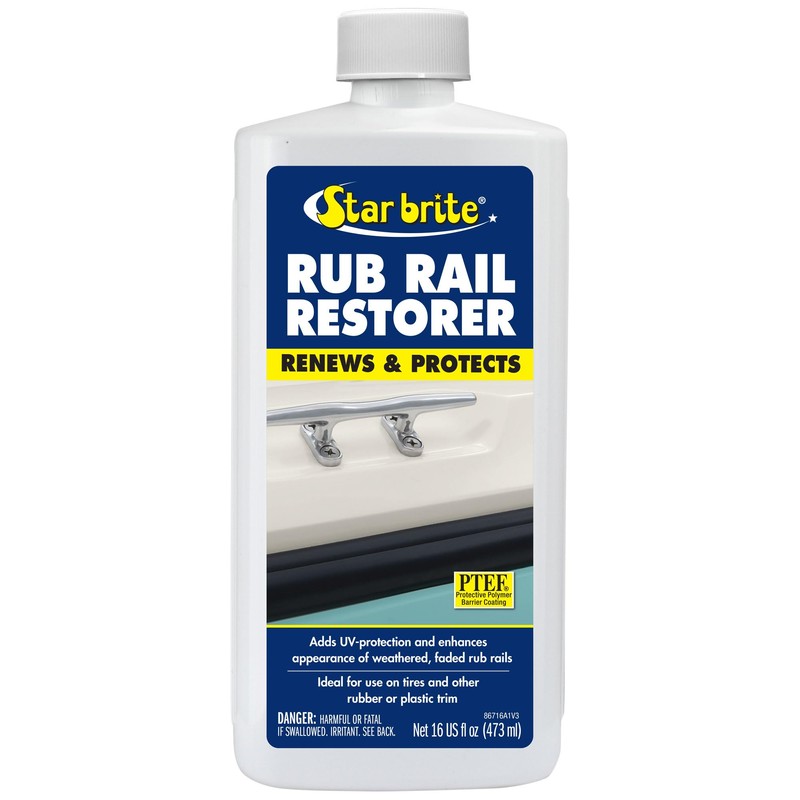 STAR BRITE Rub Rail Restorer & Protectant Spray - Expertly